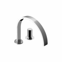 Bonomi Arco 2 Hole Deck Mounted Bath Mixer