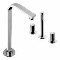 Bonomi Elle 3 Hole Deck Mounted Bath/Shower Mixer