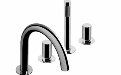 Bonomi Zero 4 Hole Deck Mounted Bath/Shower Mixer – 112400