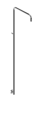 Bonomi Exposed "U" Shower Column, Arm Projection 400mm, Height 1637mm