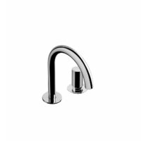 Bonomi Zero 2 Hole Deck Mounted Basin Mixer with 112mm Spout and Waste