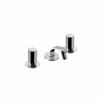 Bonomi Elle 3 Hole Deck Mounted Bidet/Cloakroom Basin Mixer