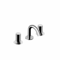 Bonomi Zero 3 Hole Deck Mounted Bidet/Cloakroom Basin Mixer